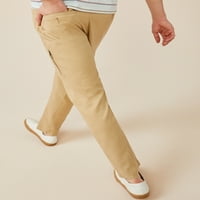 Pantaloni Chino cu șnur pentru bărbați cu asamblare gratuită