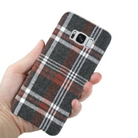 Samsung Galaxy S Edge carcasă din material textil în Maro Pentru utilizare cu Samsung Galaxy S Edge 3-pack