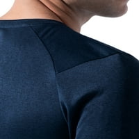 Tricou activ din Jersey Cu mânecă lungă pentru bărbați Russell, Dimensiuni S-5XL