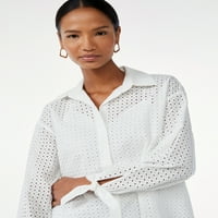 Scoop bluza pentru femei cu mâneci lungi