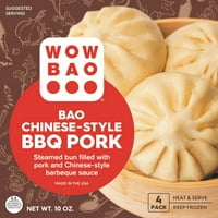 Wow Bao în stil chinezesc BBQ porc Bao, pachet