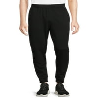 Jockey Essentials pantaloni de trening confortabili din lână pentru bărbați cu buzunare cu fermoar unghiular, Dimensiuni S-XL