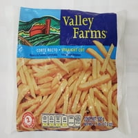 Valley Farms, cartofi prăjiți francezi tăiați drept, pungă de 17,6 ozs