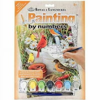 Junior Vopsea Mică După Numărul Kit 8-3 4 X11-3 4 - Păsări De Grădină