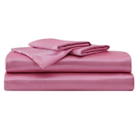 Set De Foi Duble Betsey Johnson Satin Solid Chateau Rose