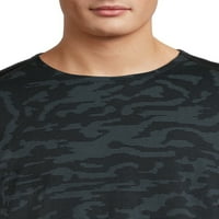 Tricou activ pentru bărbați și bărbați mari, cu mâneci scurte, Dimensiuni S-3XL