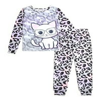 Set De Pijamale Cu Mânecă Lungă Jellifish Kids Girls, Dimensiuni 4-14