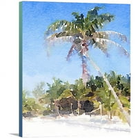 Tropical Palm Paradise Canvas Art