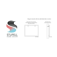 Stupell Industries în expresia Wild Moose artă grafică artă încadrată Gri imprimare artă de perete, Design de Molly Susan Strong