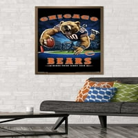 Chicago Bears-Poster De Perete Pentru Zona Finală, 22.375 34
