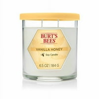 Burt ' s Bees lumânări mici de borcan, miere de vanilie