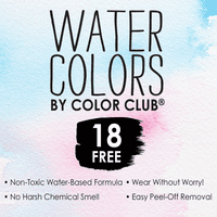 Culoare Club de apă culori non-toxice unghii de culoare, plânge-mă un râu