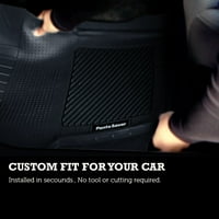 Pants Saver Custom Fit Automotive Floor Mats pentru Buick Regal protecție împotriva intemperiilor pentru Mașini, Camioane, SUV, Furgonetă, protecție totală pentru sarcini grele, negru